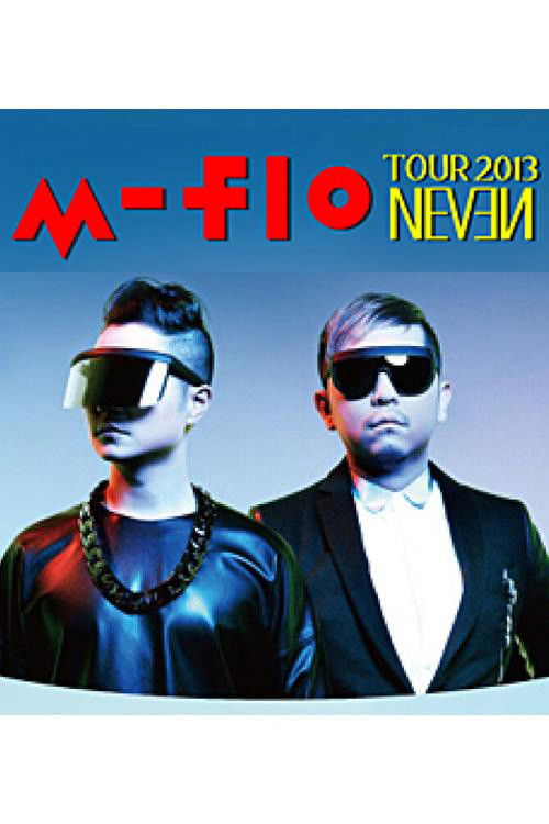 m-flo’s “NEVEN” Live Tour at Shibuya AX (2013) poster
