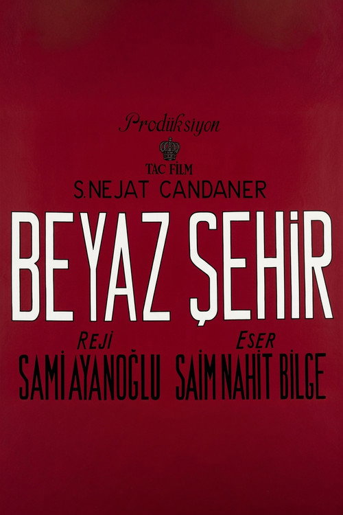 Beyaz Şehir (1955) poster