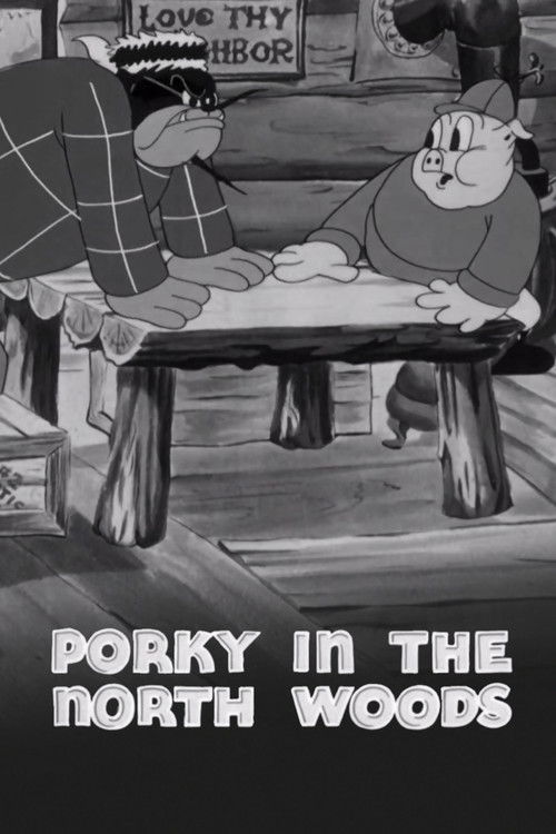 Porky in the North Woods (1936) poster