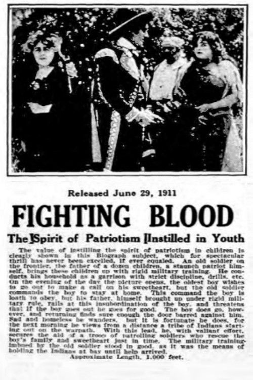 Fighting Blood (1911) poster