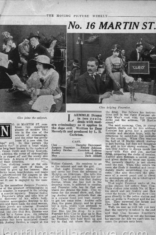 No. 16 Martin Street (1916) poster