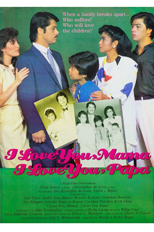I Love You Mama, I Love You Papa (1986) poster