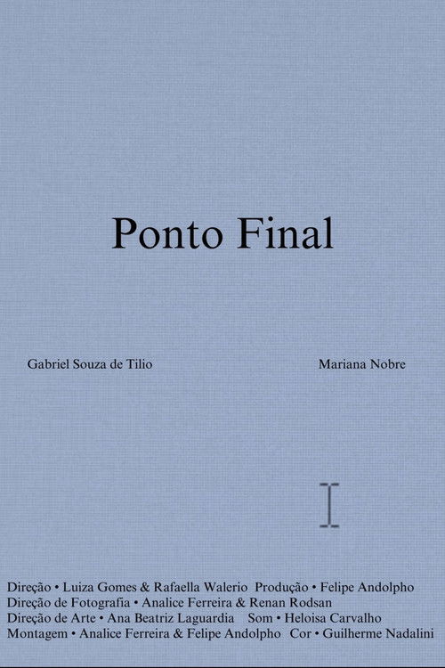 Ponto Final (2023) poster