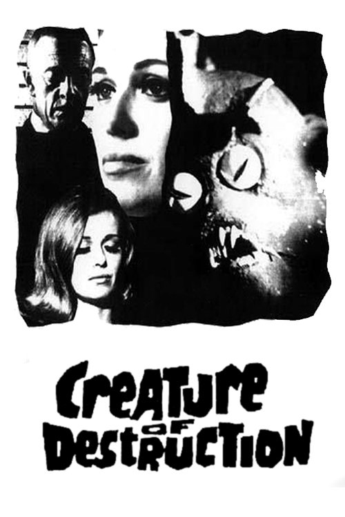 Creature of Destruction (1967) poster