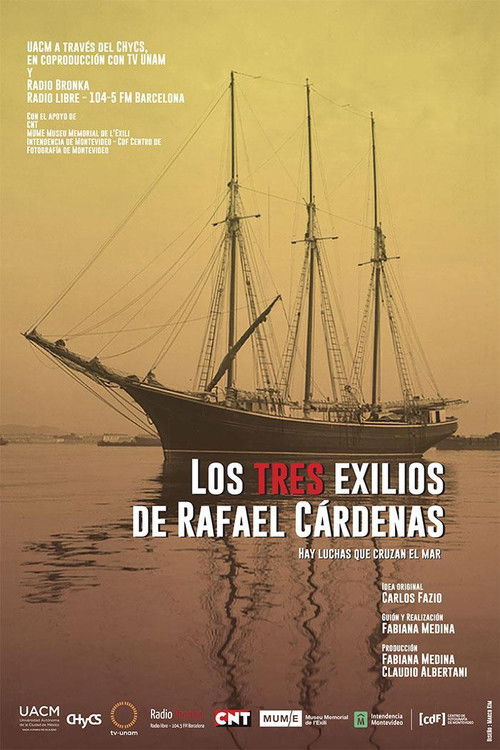 Los tres exilios de Rafael Cárdenas (2023) poster