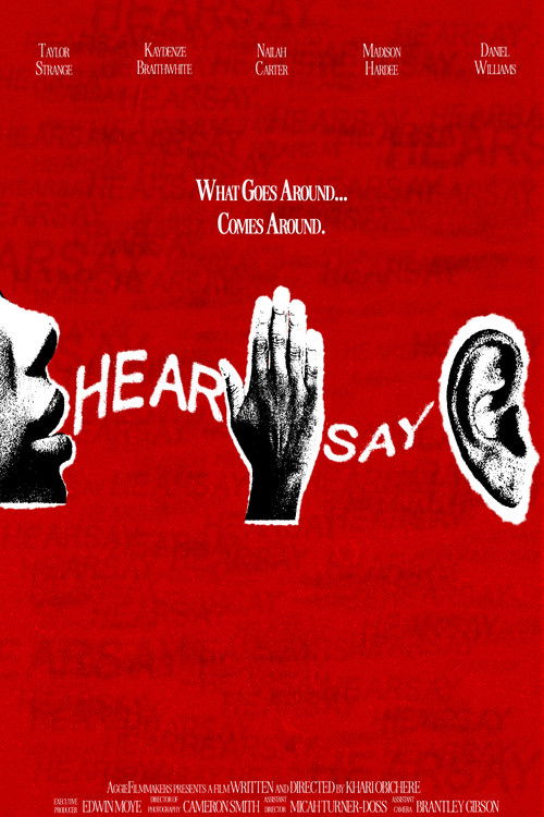 HEARSAY (2025) poster