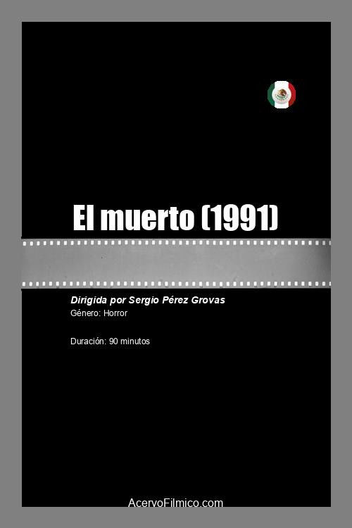 El muerto (1991) poster