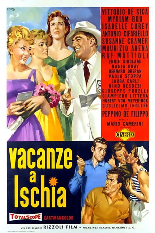 Holiday Island (1957) poster