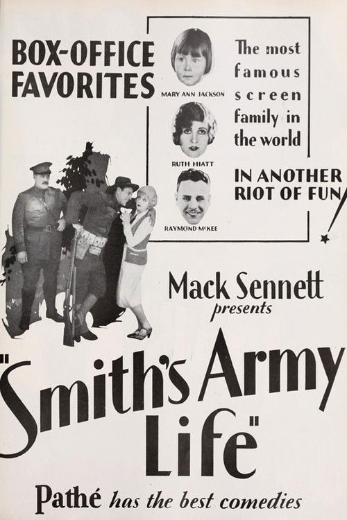 Smith's Army Life (1928) poster