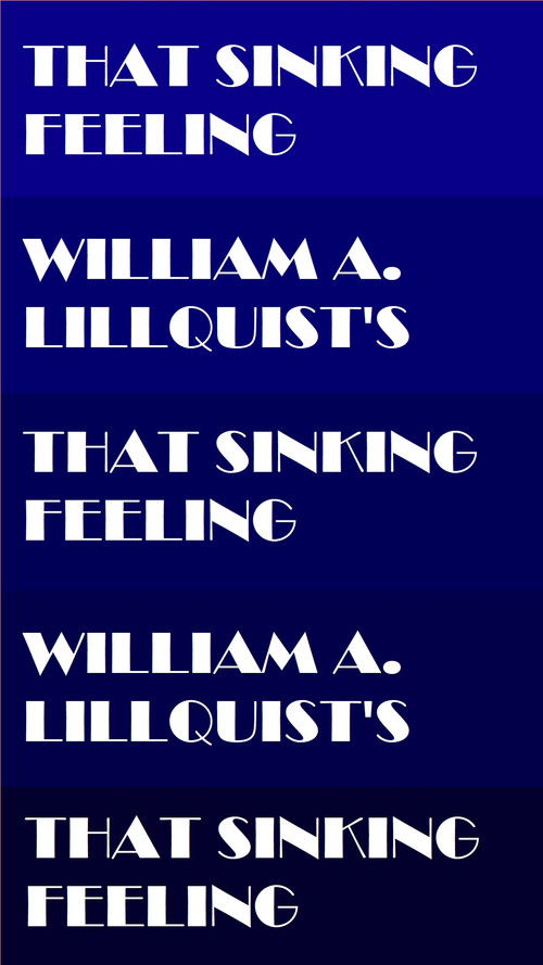 That Sinking Feeling (2014) poster