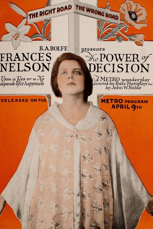 The Power of Decision (1917) poster