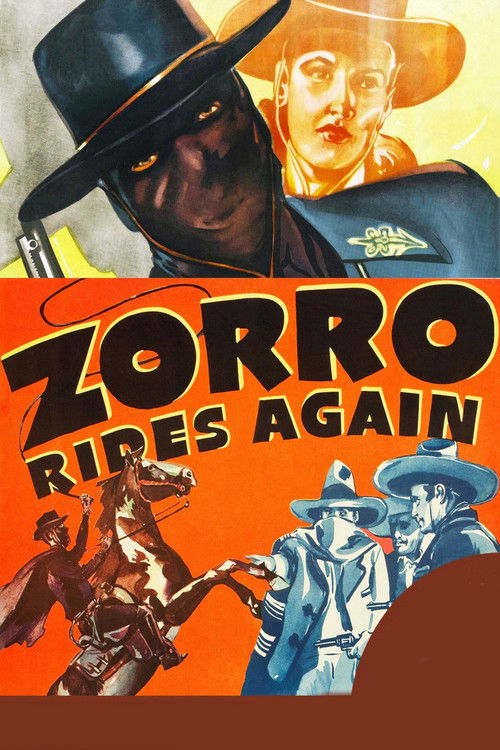 Zorro Rides Again (1937) poster