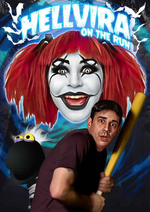 Hellvira on the run (2023) poster