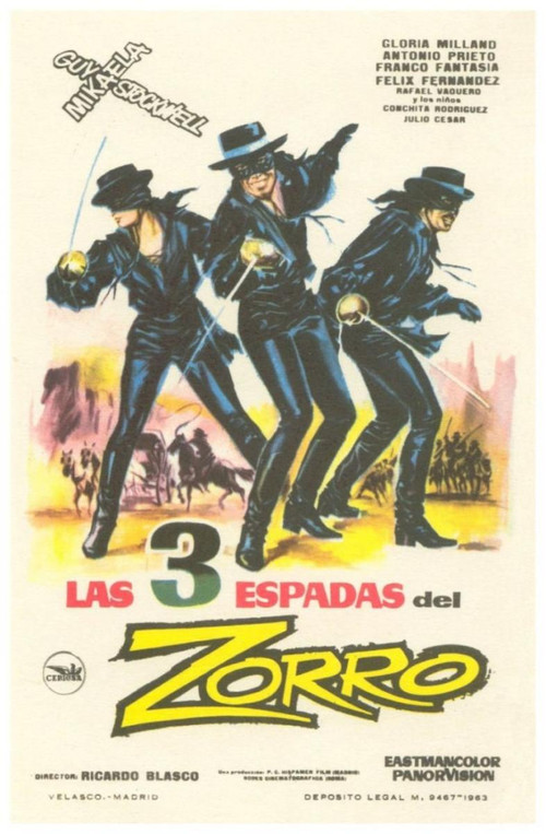 Sword of Zorro (1963) poster
