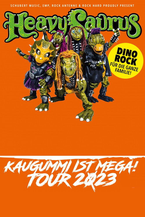 Heavysaurus - Kaugummi ist mega Tour 2023 - Leipzig (2023) poster