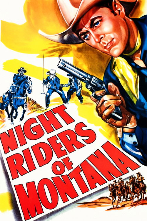 Night Riders of Montana (1951) poster