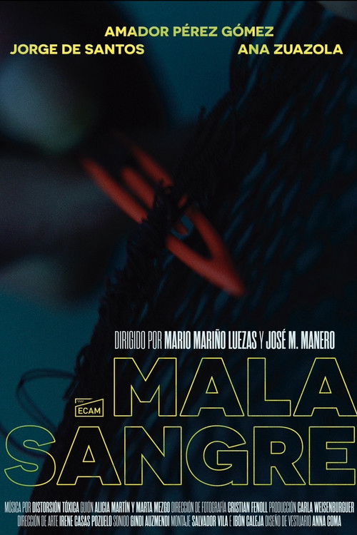 Mala sangre (2022) poster