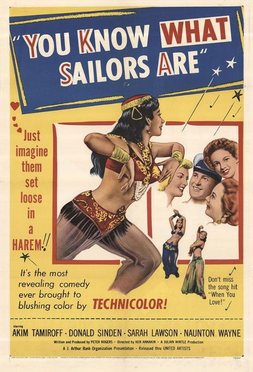 You Know What Sailors Are (1954) poster