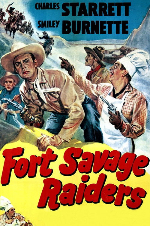 Fort Savage Raiders (1951) poster