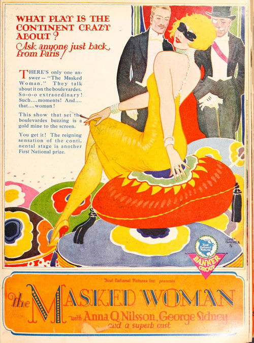 The Masked Woman (1927) poster