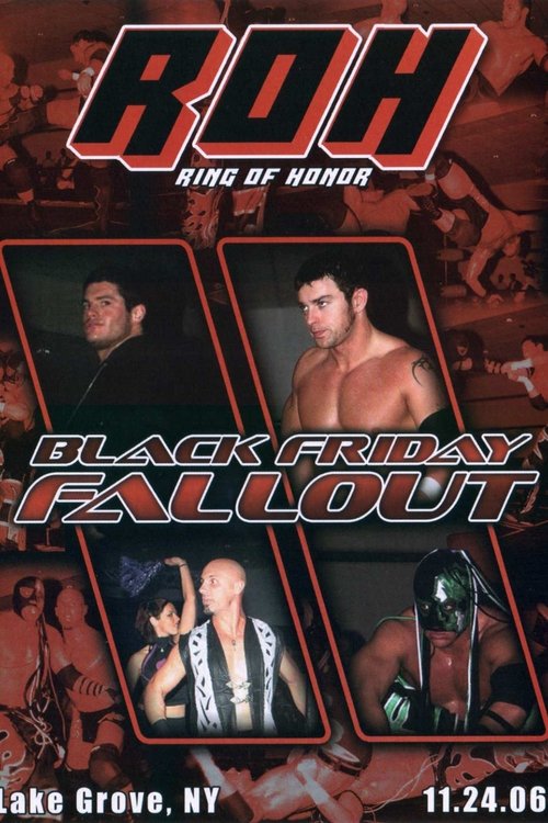 ROH: Black Friday Fallout (2006) poster