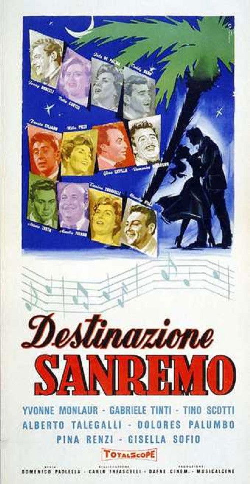 Destinazione Sanremo (1959) poster