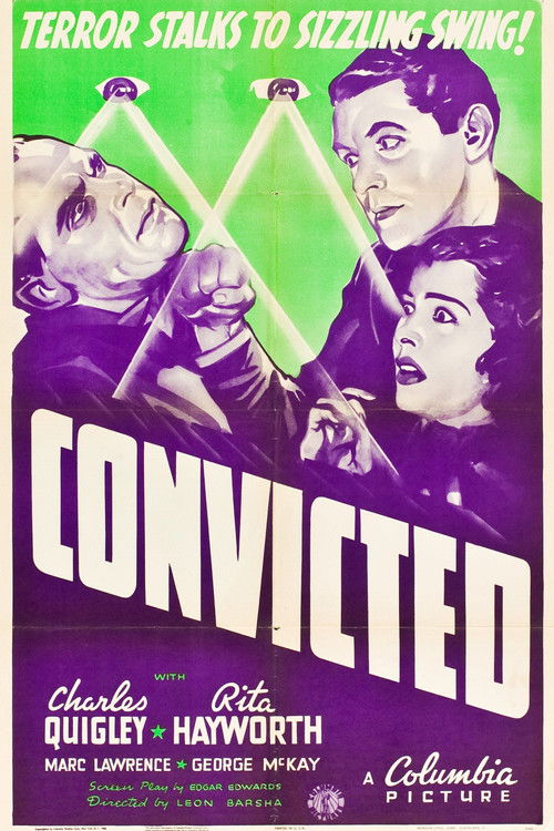 Convicted (1938) poster