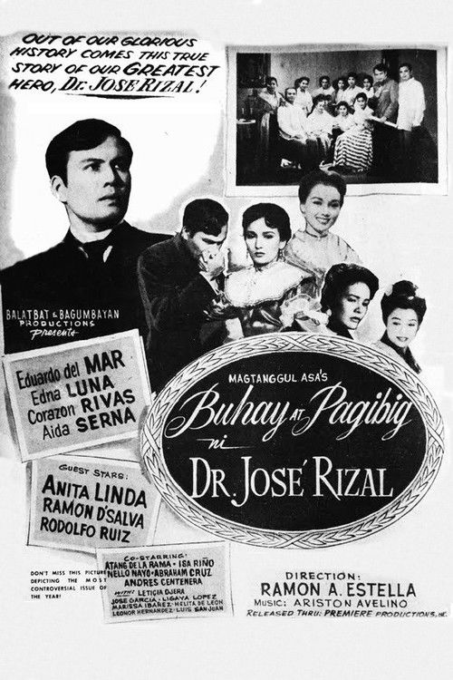 Ang Buhay at Pag-ibig ni Dr. Jose Rizal (1956) poster
