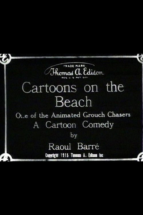 Cartoons on the Beach (1915) poster