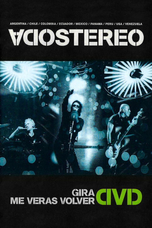 Soda Stereo: Gira Me Verás Volver (2008) poster