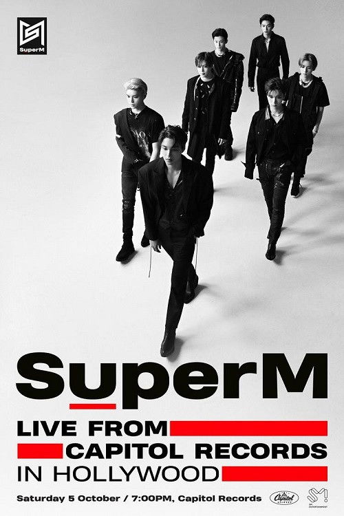 SuperM : Live From Capitol Records in Hollywood (2019) poster