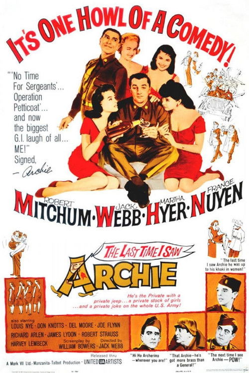 The Last Time I Saw Archie (1961) poster