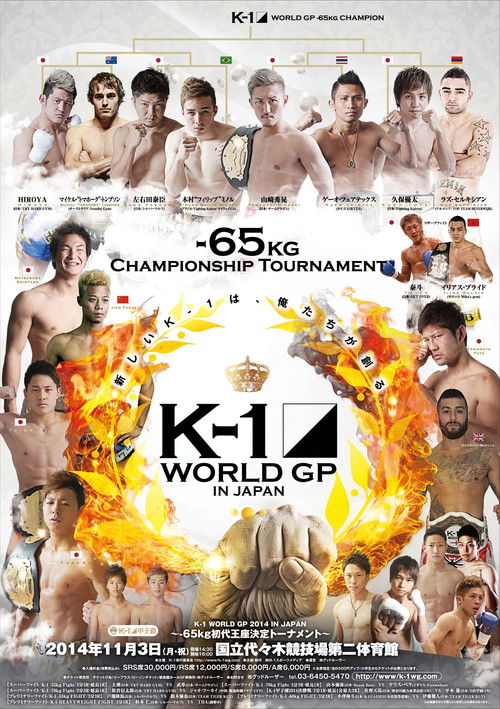 K-1 WORLD GP 2014: 65kg Championship Tournament (2014) poster