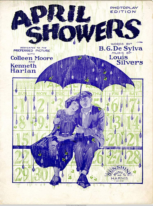 April Showers (1923) poster