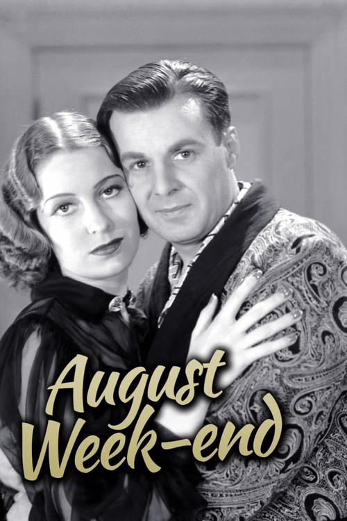 August Week End (1936) poster
