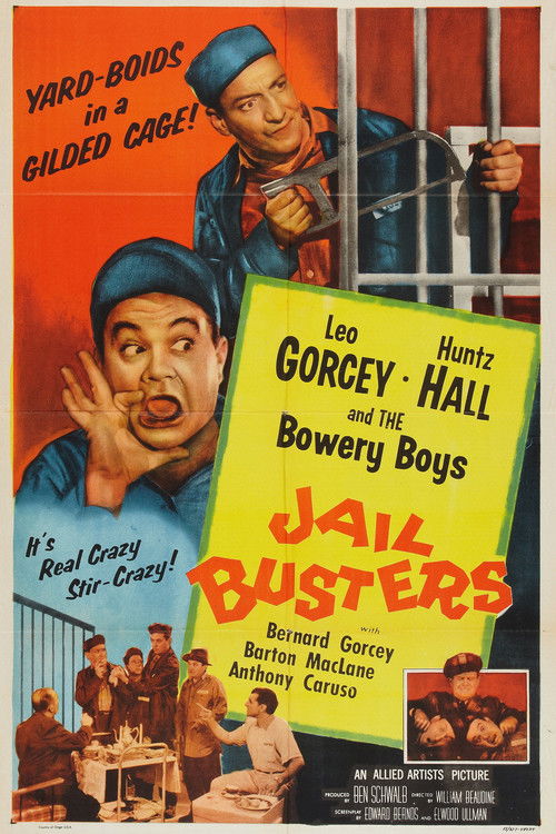 Jail Busters (1955) poster