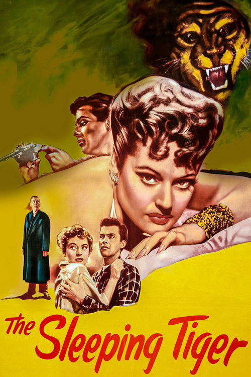 The Sleeping Tiger (1954) poster