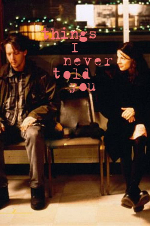 Things I never told you (1996) poster