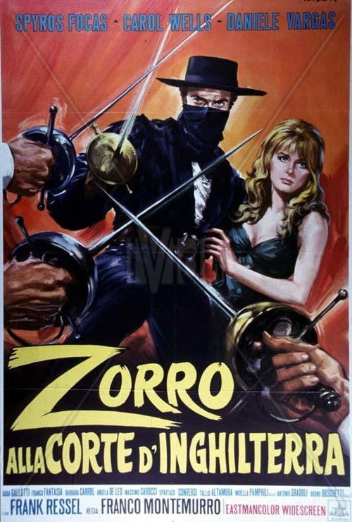 Zorro in the Court of England (1970) poster