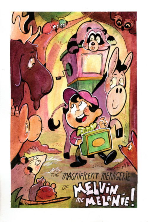 The Magnificent Menagerie of Melvin McMelanie (2016) poster