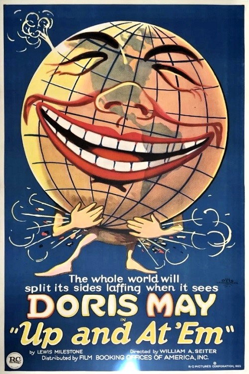 Up and at 'Em (1922) poster