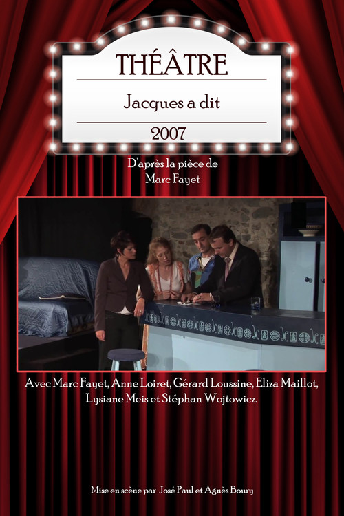 Jacques a dit (2007) poster