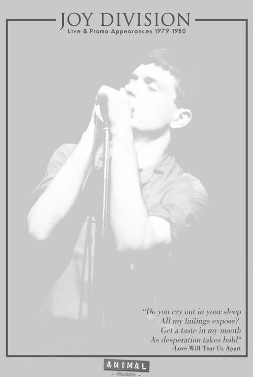 Joy Division: Live & Promo Appearances 1979-1980 (2011) poster