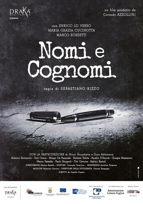 Nomi e cognomi (2015) poster