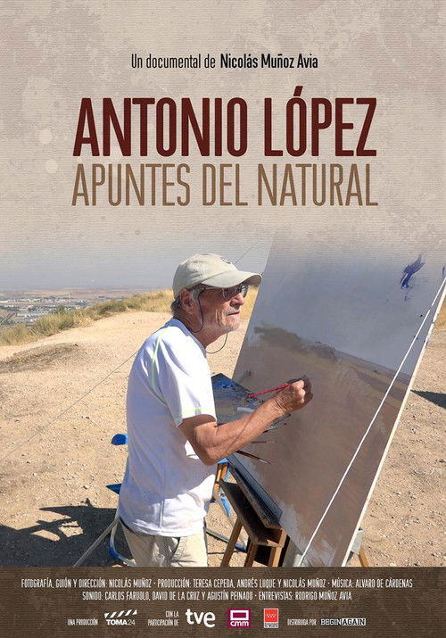 Antonio López: apuntes del natural (2019) poster