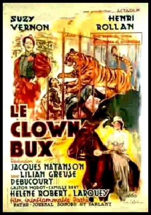 Le Clown Bux (1935) poster