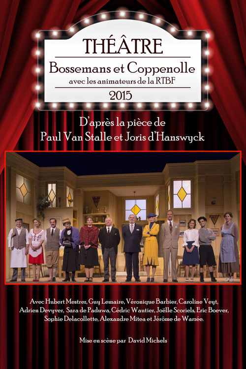 Bossemans et Coppenolle avec les animateurs de la RTBF (2016) poster