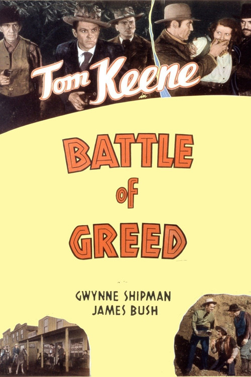 Battle of Greed (1937) poster