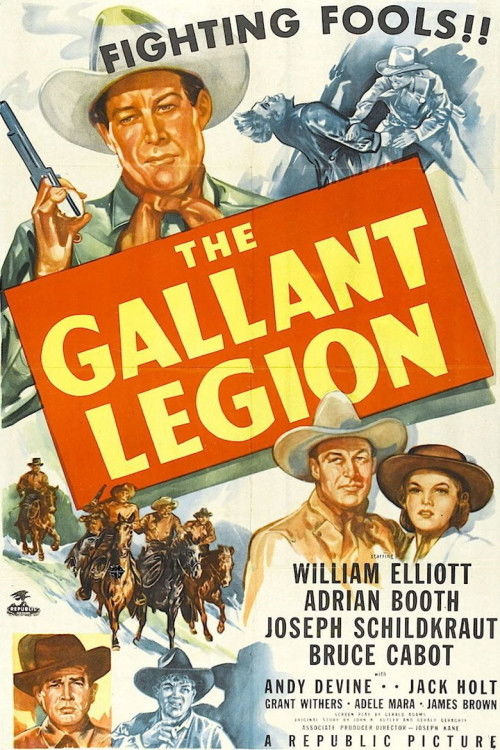 The Gallant Legion (1948) poster