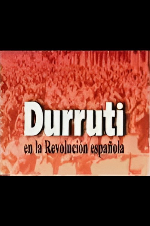 Durruti in the Spanish Revolution (1998) poster
